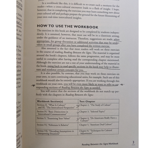 Reading Between the Signs Workbook - Picture 3 of 3